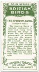 The Sparrow-Hawk.
