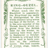 Ring Ouzel.