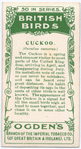 Cuckoo.