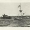 Wreck of the U.S. battleship Maine, Havana Harbor, Cuba, 1898