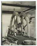 Steering wheel of battleship "Maine."