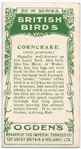Corncrake.