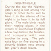 Nightingale.