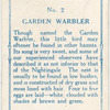 Garden warbler.