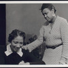 Beulah E. Edmonds (left) in the stage production Brown Sugar