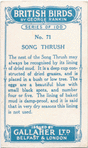 Song thrush.