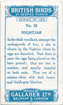 Nightjar.