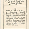 Miss Nancy Rigg.
