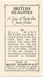 Miss Mary Mullen.