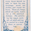 "... darn his own stockings..." [verso only]