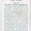 A Tribute to the R A M C. (Field Ambulance).