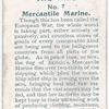 A Tribute to the Mercantile Marine.