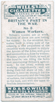 A Tribute to the Women Workers.