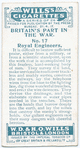 A Tribute to the Royal Engineers.