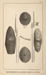 War implements of the Negroes & Arabs of the Soudan.