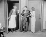 John Altieri, Tullio Carminatia and Muriel Kirkland in Strictly Dishonorable by Preston Sturges. NYC, 1930.