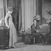 Muriel Kirkland as Isabelle Parry and Tullio Carminati as Count Di Ruvo. Setting by Sovey, Avon Theatre, NYC.