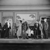 L to R: Lee Baker (Carl Anthony?) as Judge Dempsey, Tullio Carminati as Count Di Ruvo, Muriel Kirkland as Isabelle Parry, Louis Jean Heydt as Henry Greene...
