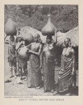 Kikuyu women, British East Africa.