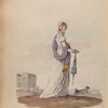 A lady in Summer dress.