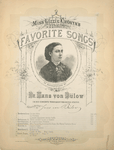 Miss Lizzie Cronyn's Favorite Songs...