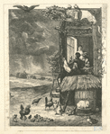À droite, une espèce d'auberge....