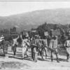 Haitian soldiers on the march.
