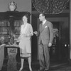 Margalo Gillmore as Monica Grey and Earle Larimore as Alistin Lowe.