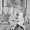 Alfred Lunt (Clark Storey) and Margalo Gillmore (Monica Grey).