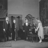 L to R: Alfred Lunt (Clark Storey), Lynn Fontanne (Mrs. Kendall Frayne), Earle Larimore (Alistin Lowe) and Margalo Gillmore (Monica Grey)