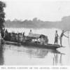 Mrs. Harris canoeing on the Aruwimi, Upper Congo.
