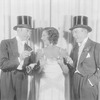 L to R: Clifton Webb, Libby Holman and Fred Allen.