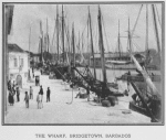The wharf, Bridgetown, Barbados.