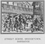 Street scene, Bridgetown, Barbados.