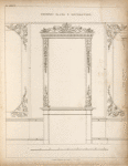 Chymney glass & decoration