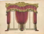 Drawing room curtain.
