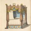 Four-post bedstead.