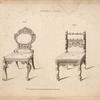 Antique chairs. French. Indian.