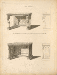 Pier tables.