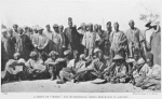 A group of " Moors " and Muhammadan Negro merchants in Ashanti.