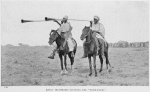 Bornu trumpeters sounding the " frum-frums."