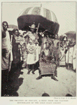The Omanhin of Insuain, a Chief from the Eastern Hinterland of the Gold Coast colony.