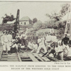 Building the railway from Sekondi to the gold mining region of the Western Gold Coast.