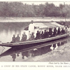 A Chief in his state canoe, Bonny River, Niger Delta.