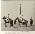 A Kanuri horseman: Bornu, Northern Nigeria.