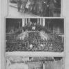 Friendly intercourse with the French. 1. Group of colored officers visiting French family. 2. Mayor, hotel proprietors and teachers at Challes les Eaux fraternizing with colored soldiers and Y.M.C.A. secretaries. 3. Group of French students taken iwth colored soldiers resting while on a hike.