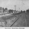 Street scene- Mound Bayou, Mississippi.