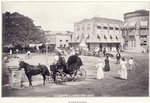 Barbadoes.  " The street opens into a large public square called Trafalgar."