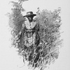She picked her usual thirty-five pounds alone.