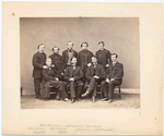 H.T. Loomis, W.K. Neal, W.G.M. [i.e. W.J.M.] Thompson, [W.T.] Coombs, [J.B.] Abbott, A.O. Stoddard, J.B. Brown, Henry Brown, G.B. Randlette